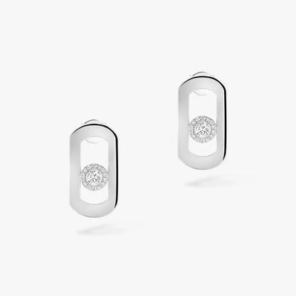 [ELAN LUXE]So Move Diamond Earrings in Yellow Gold