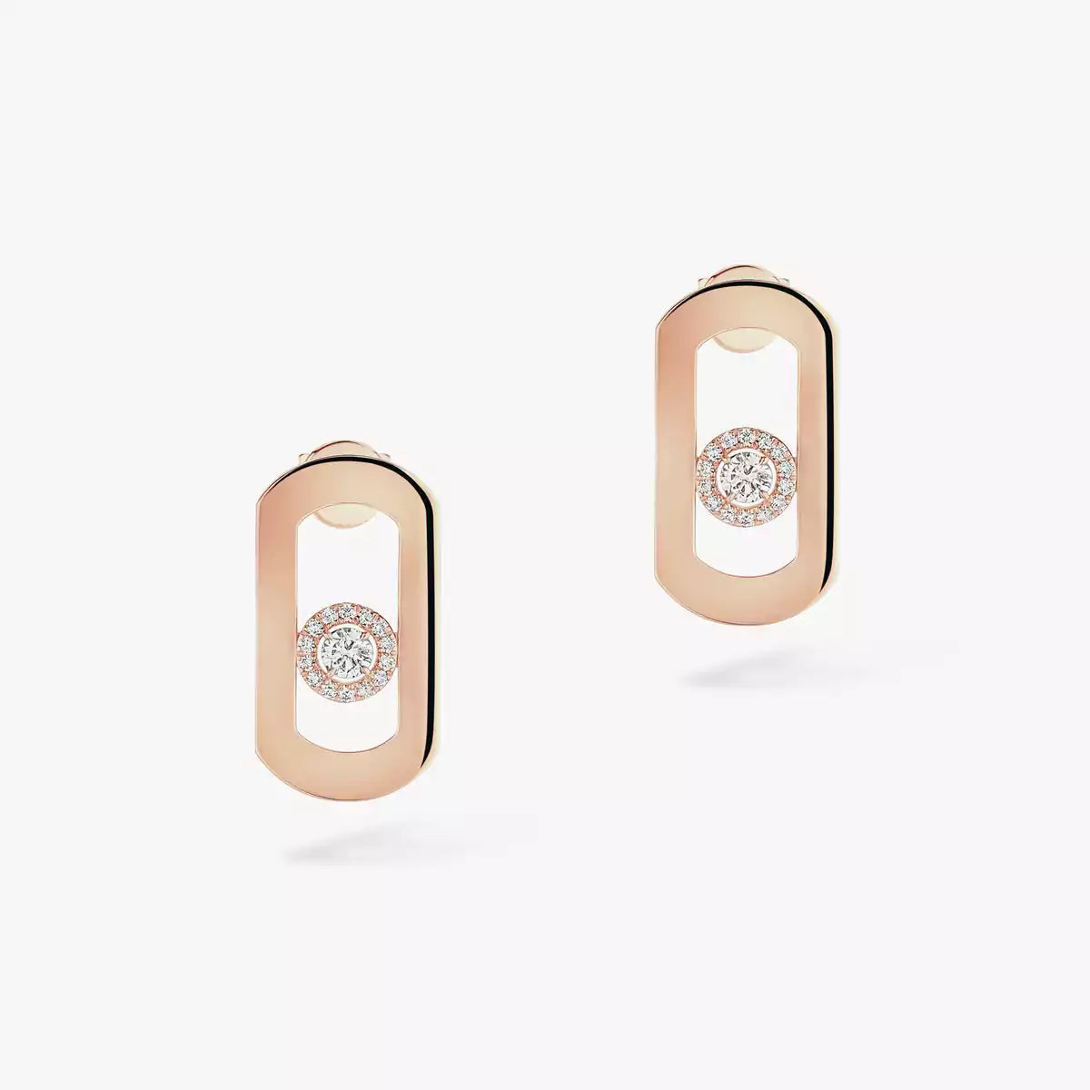 [ELAN LUXE]So Move Diamond Earrings in Yellow Gold