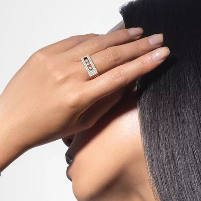 [ELAN LUXE] Move Noa Diamond Pave_ Ring