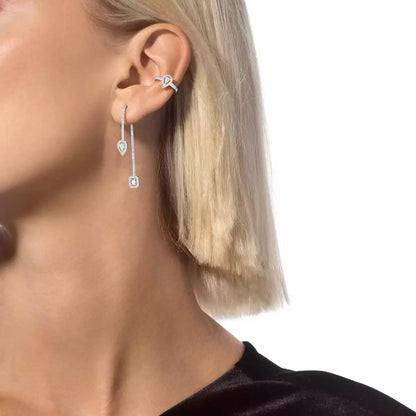 [ELAN LUXE]Diamond Drop Earrings My Twin