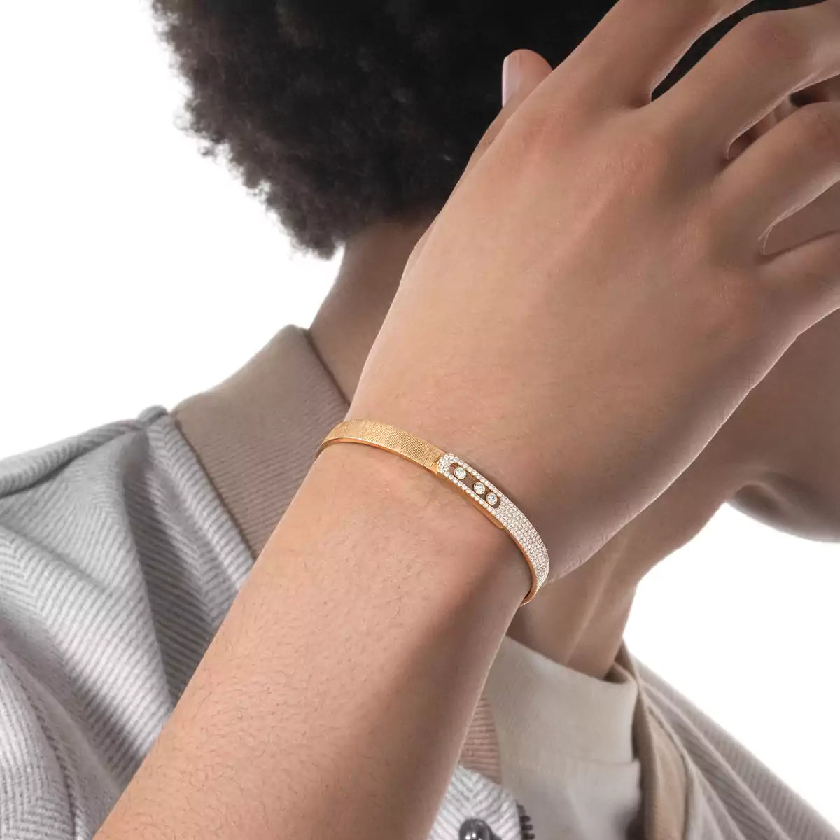 [ELAN LUXE]Move Noa Cisel half pav bangle