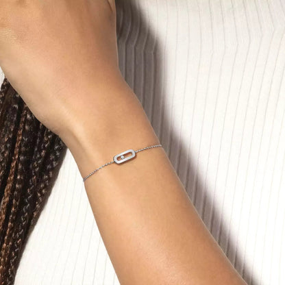[ELAN LUXE]Move Uno Diamond Bracelet