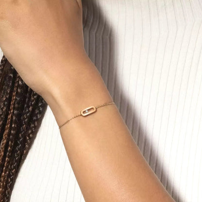 [ELAN LUXE]Move Uno Diamond Bracelet