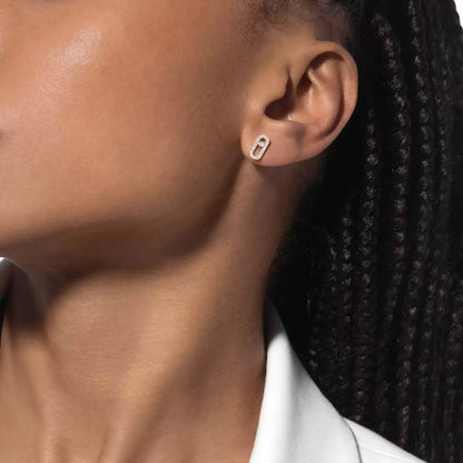 [ELAN LUXE]Move Uno Diamond Earrings