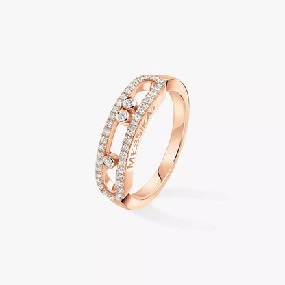 [ELAN LUXE] Baby Move Gold Diamond Pave_ Ring
