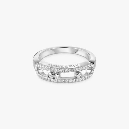 [ELAN LUXE] Baby Move Gold Diamond Pave_ Ring
