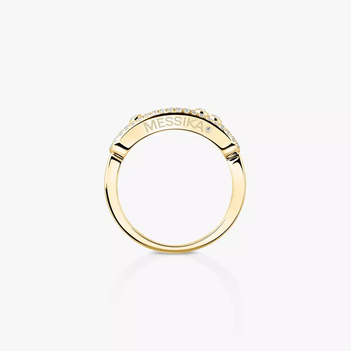 [ELAN LUXE] Baby Move Gold Diamond Pave_ Ring