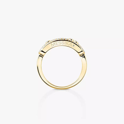 [ELAN LUXE] Baby Move Gold Diamond Pave_ Ring