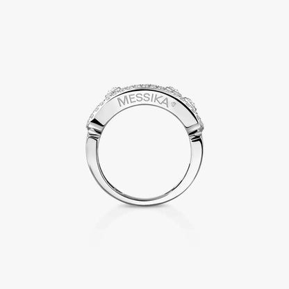 [ELAN LUXE] Move Gold Diamond Pave_ Ring