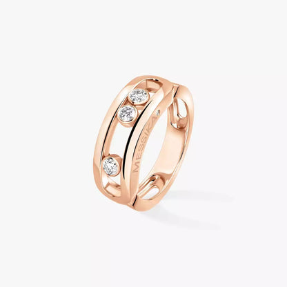 [ELAN LUXE] MoveGold Diamond Ring
