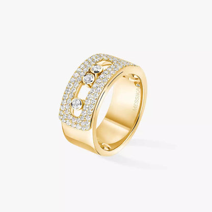 [ELAN LUXE] Move Noa Diamond Pave_ Ring