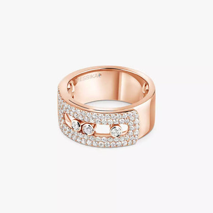 [ELAN LUXE] Move Noa Diamond Pave_ Ring