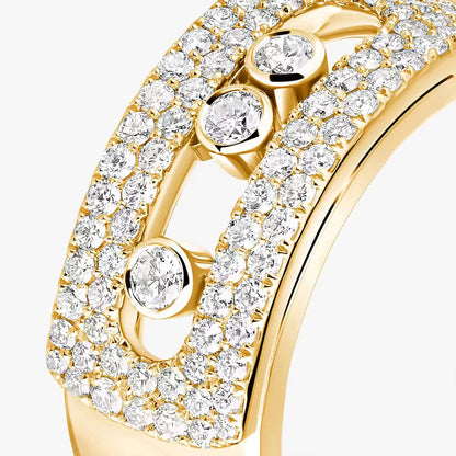 [ELAN LUXE] Move Noa Diamond Pave_ Ring