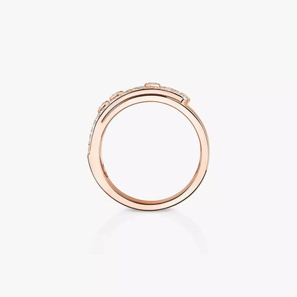 [ELAN LUXE] Move Noa Diamond Pave_ Ring