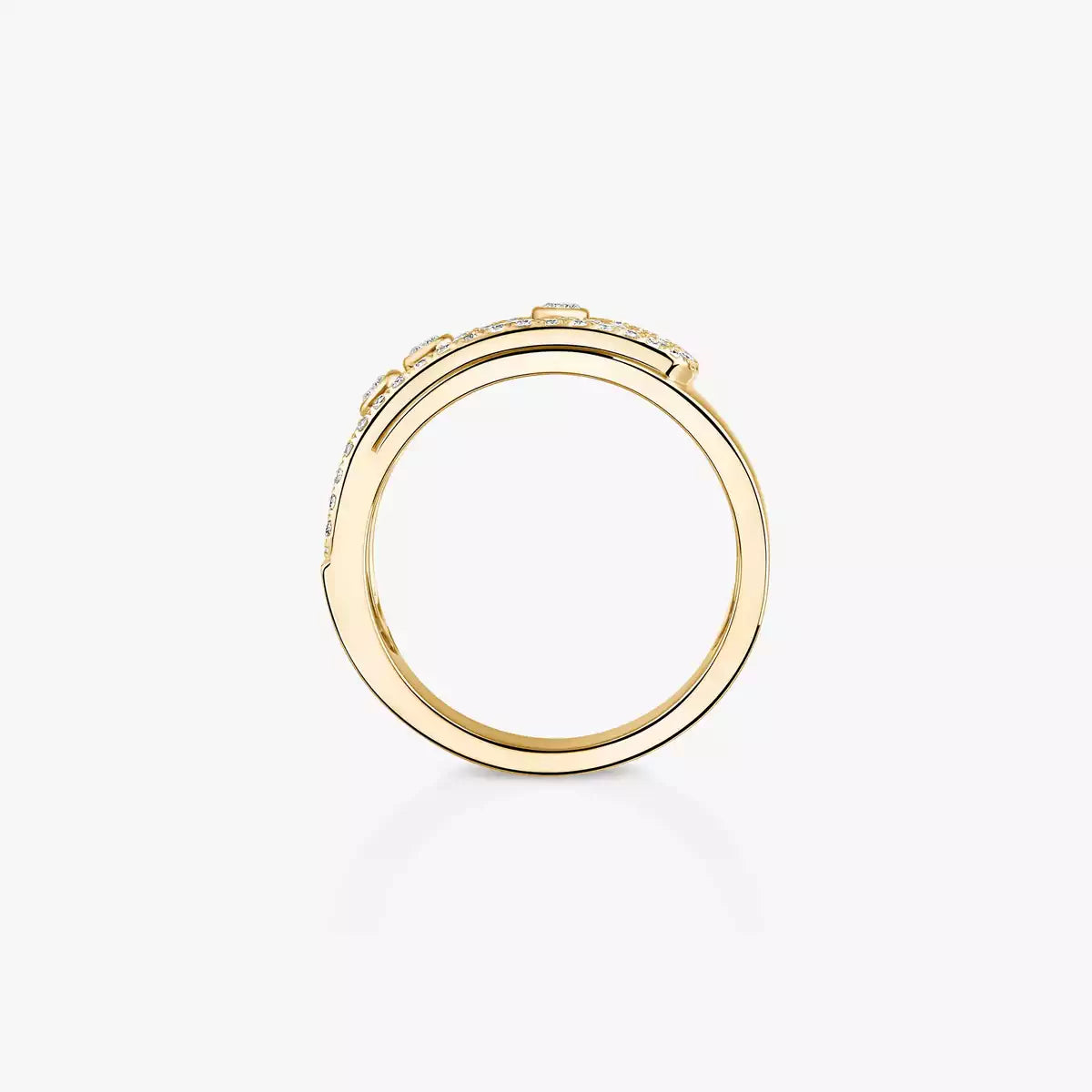 [ELAN LUXE] Move Noa Diamond Pave_ Ring