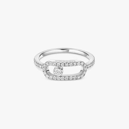 [ELAN LUXE]Move Uno Diamond Ring in Gold