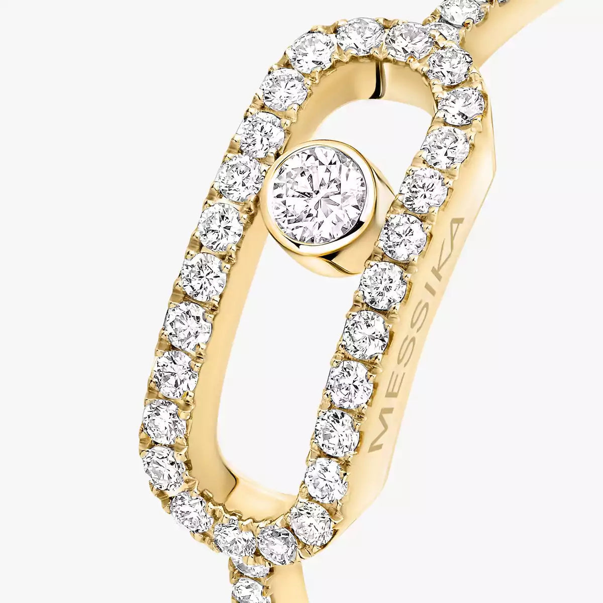 [ELAN LUXE]Move Uno Diamond Ring in Gold