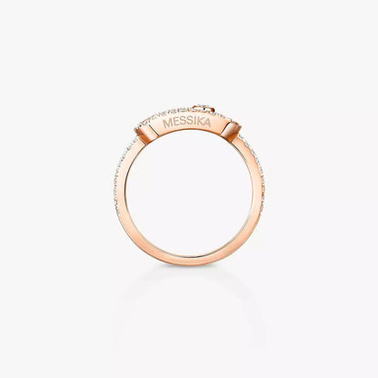 [ELAN LUXE]Move Uno Diamond Ring in Gold