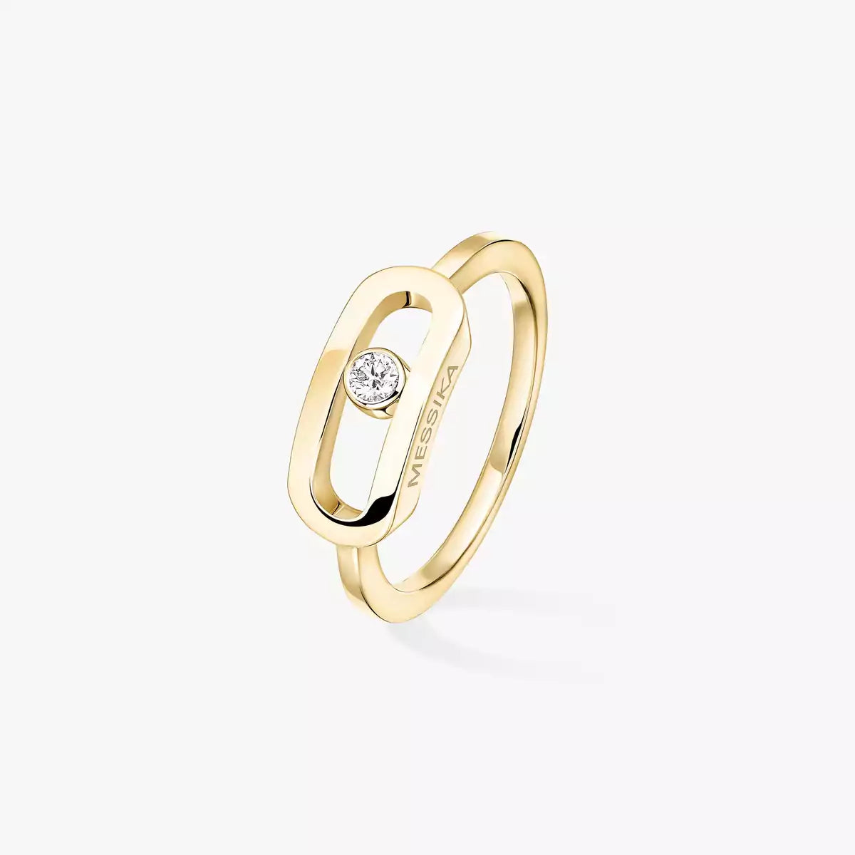 [ELAN LUXE]Move Uno Diamond Ring in Gold