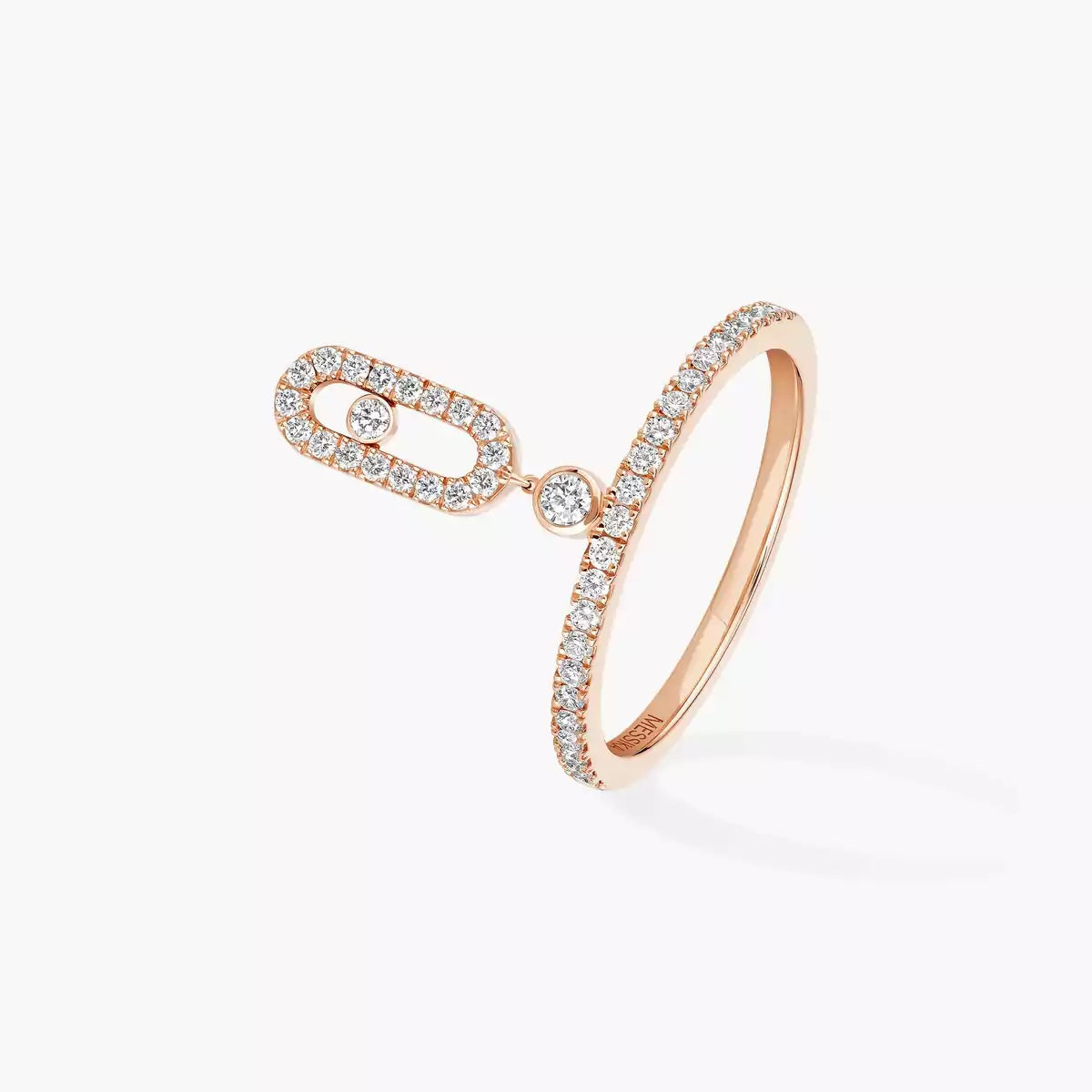 [ELAN LUXE]Move Uno Diamond Ring