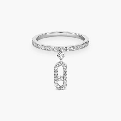 [ELAN LUXE]Move Uno Diamond Ring