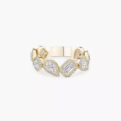 [ELAN LUXE]Diamond Wedding Ring My Twin