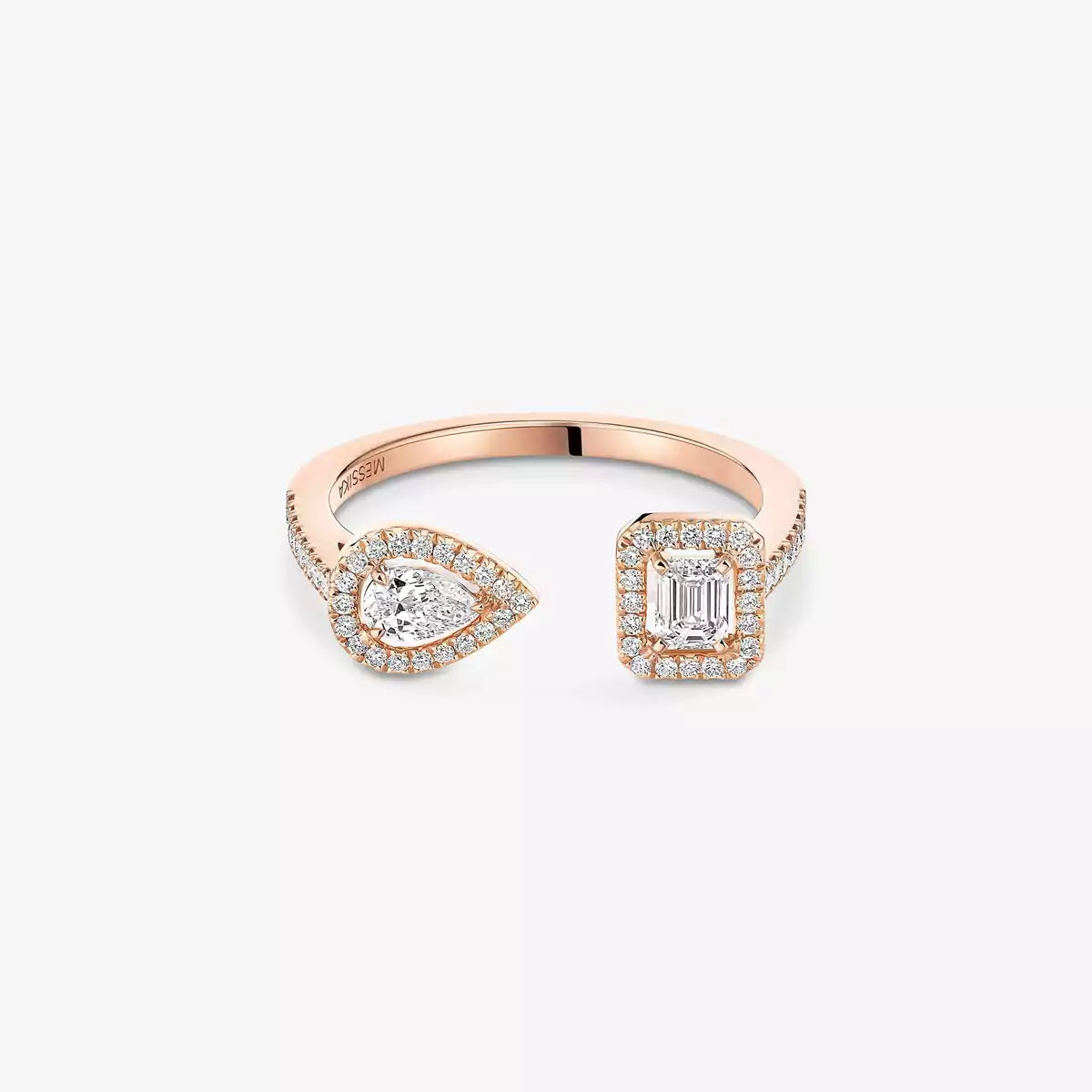 [ELAN LUXE]My Twin Toi Gold Diamond Ring