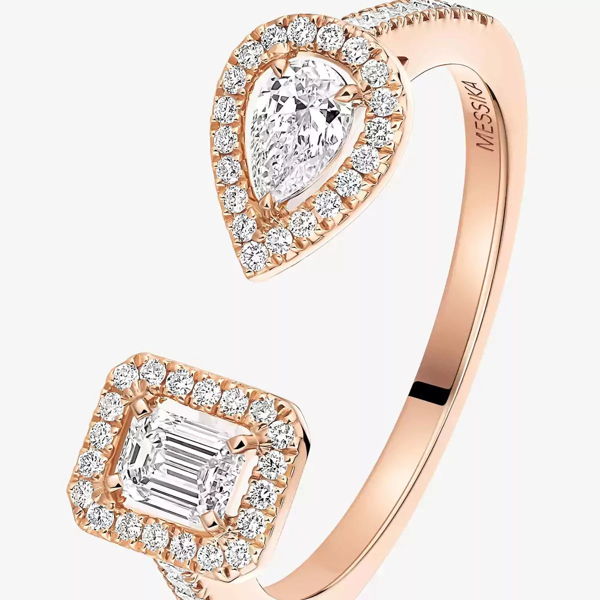 [ELAN LUXE]My Twin Toi Gold Diamond Ring