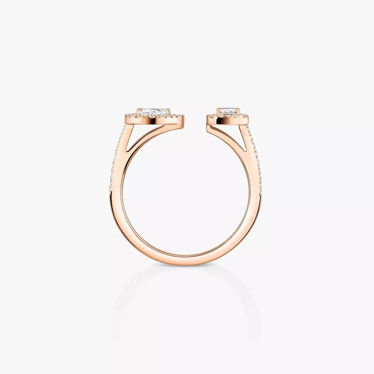 [ELAN LUXE]My Twin Toi Gold Diamond Ring