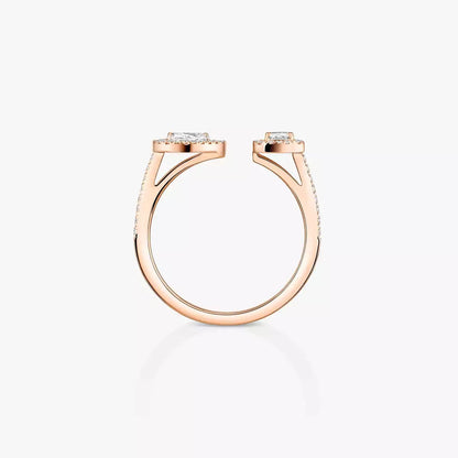 [ELAN LUXE]My Twin Toi Gold Diamond Ring