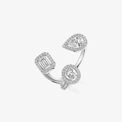 [[ELAN LUXE] Diamond Ring 0,25ct My Twin Trilogy