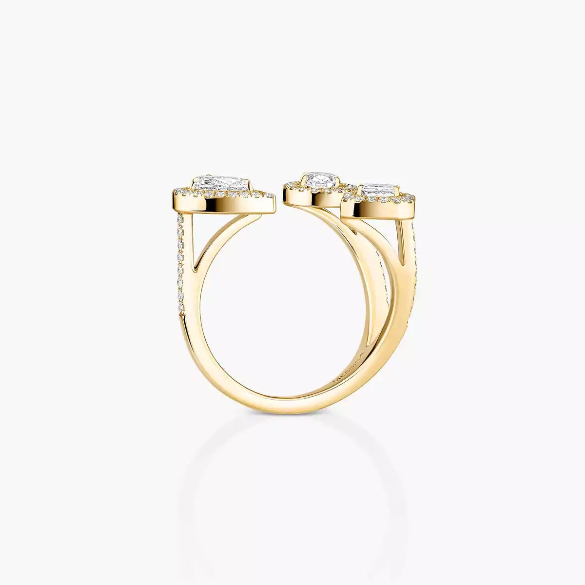 [[ELAN LUXE] Diamond Ring 0,25ct My Twin Trilogy