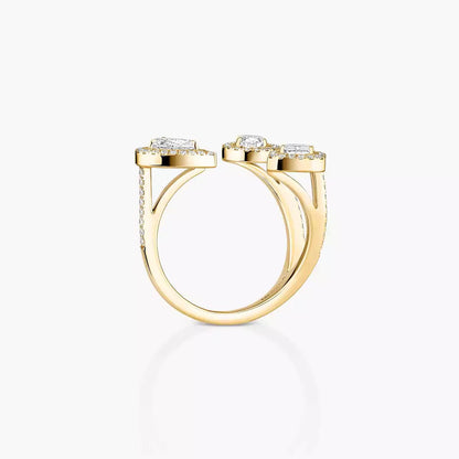 [[ELAN LUXE] Diamond Ring 0,25ct My Twin Trilogy