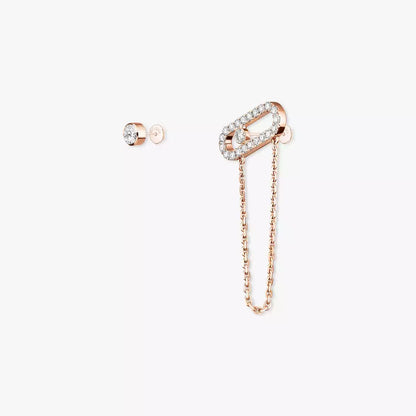 [ELAN LUXE]Move Uno Diamond Earrings