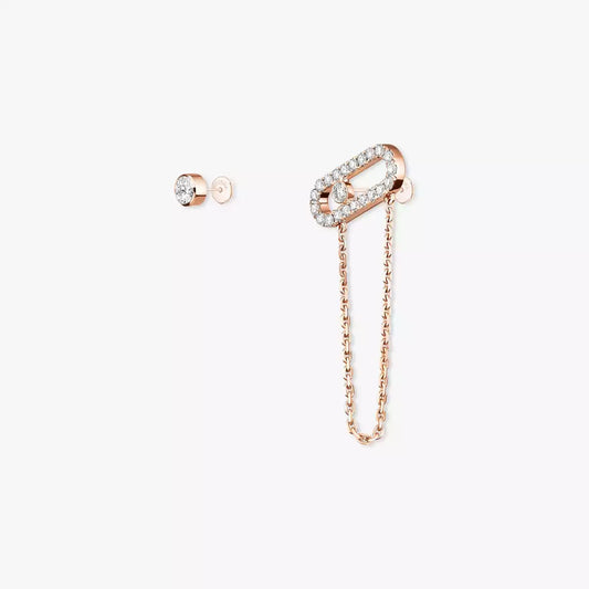 [ELAN LUXE]Move Uno Diamond Earrings
