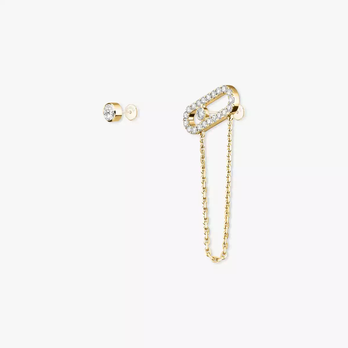 [ELAN LUXE]Move Uno Diamond Earrings