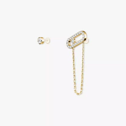 [ELAN LUXE]Move Uno Diamond Earrings