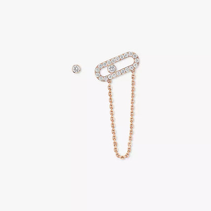 [ELAN LUXE]Move Uno Diamond Earrings