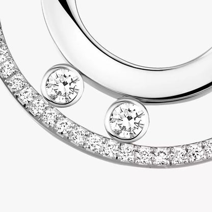 [ELAN LUXE]Move Romane Small Diamond Hoop Earrings