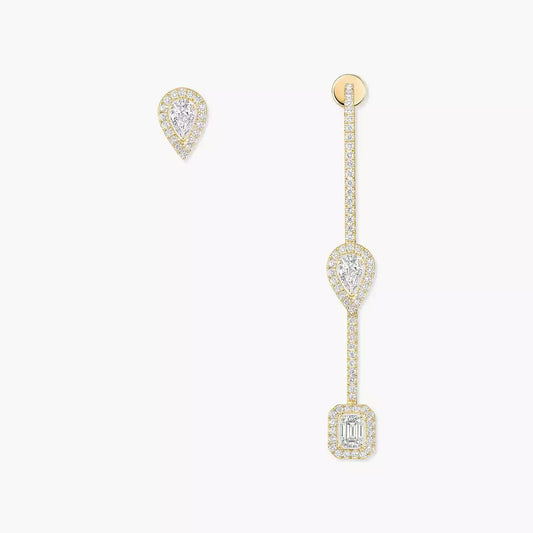 [ELAN LUXE]Diamond Drop Earrings My Twin