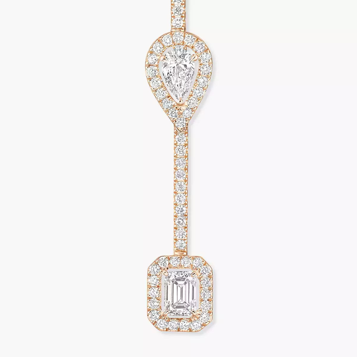 [ELAN LUXE]Diamond Drop Earrings My Twin