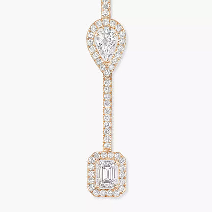 [ELAN LUXE]Diamond Drop Earrings My Twin