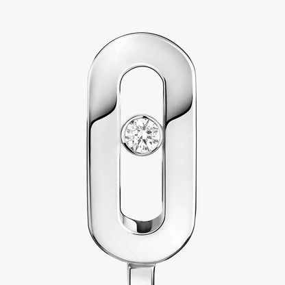 [ELAN LUXE]Diamond Mini Hoop Earrings Move Classique
