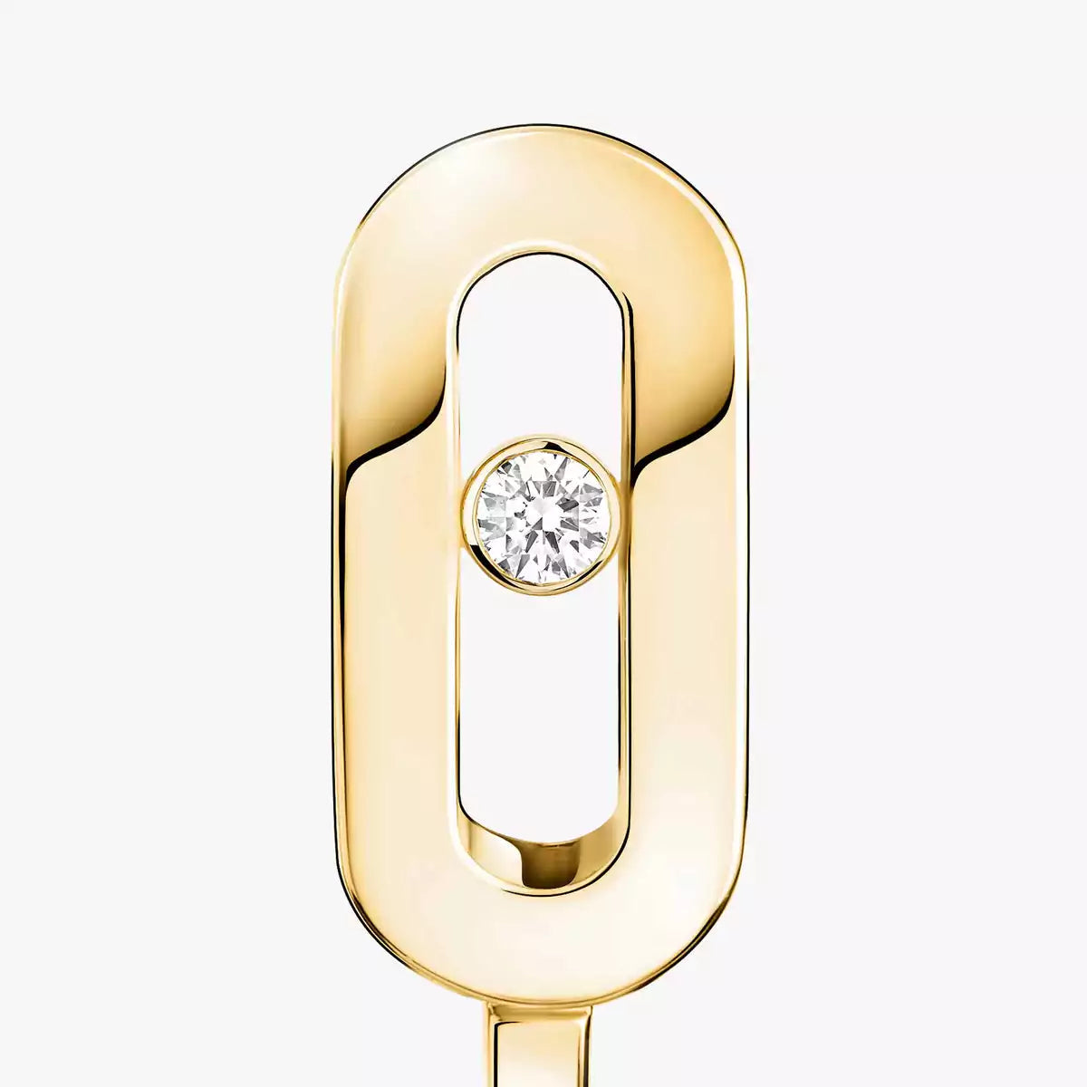 [ELAN LUXE]Diamond Mini Hoop Earrings Move Classique