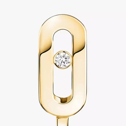 [ELAN LUXE]Diamond Mini Hoop Earrings Move Classique