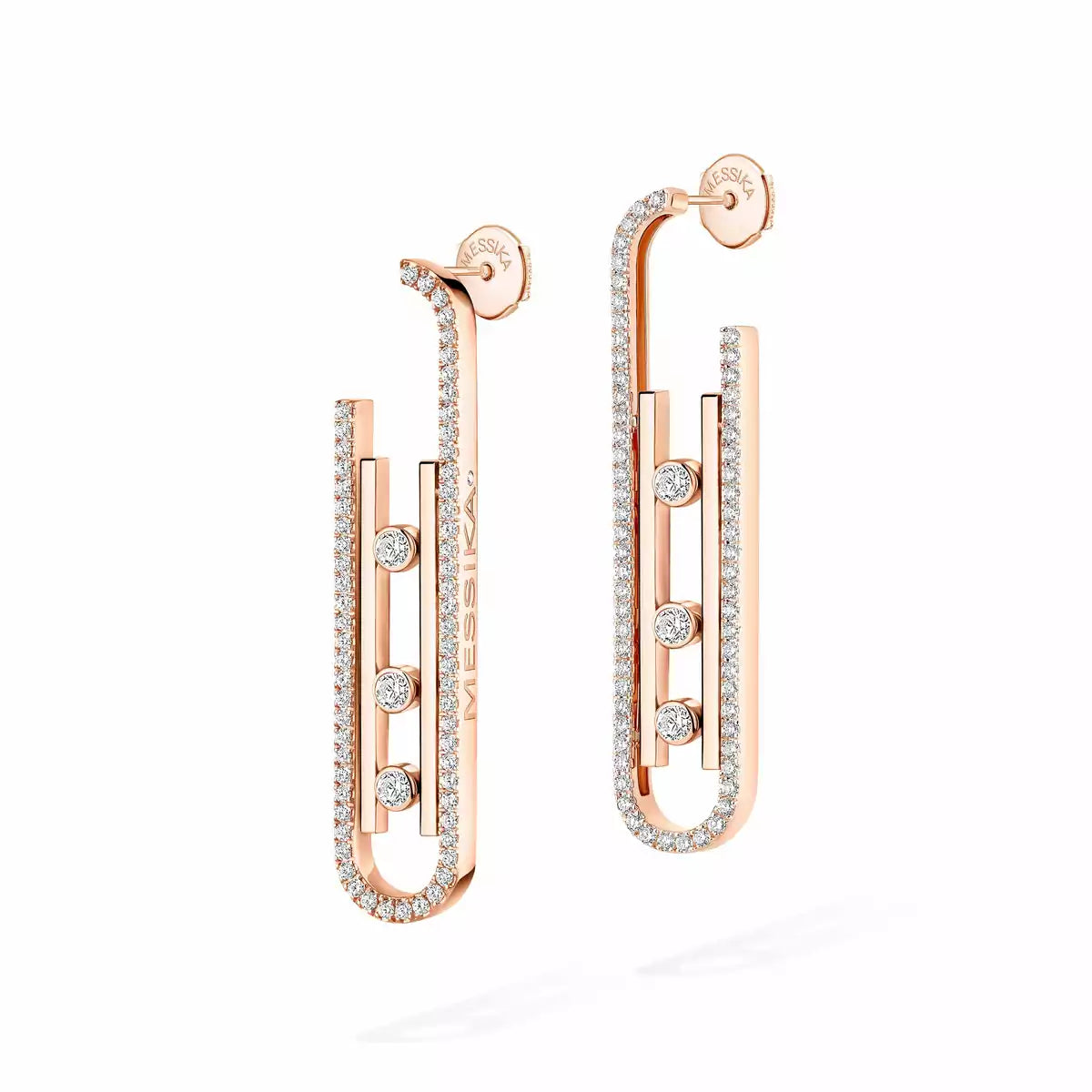 [ELAN LUXE]Diamond Pendant Earrings Move 10Th