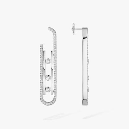 [ELAN LUXE]Diamond Pendant Earrings Move 10Th