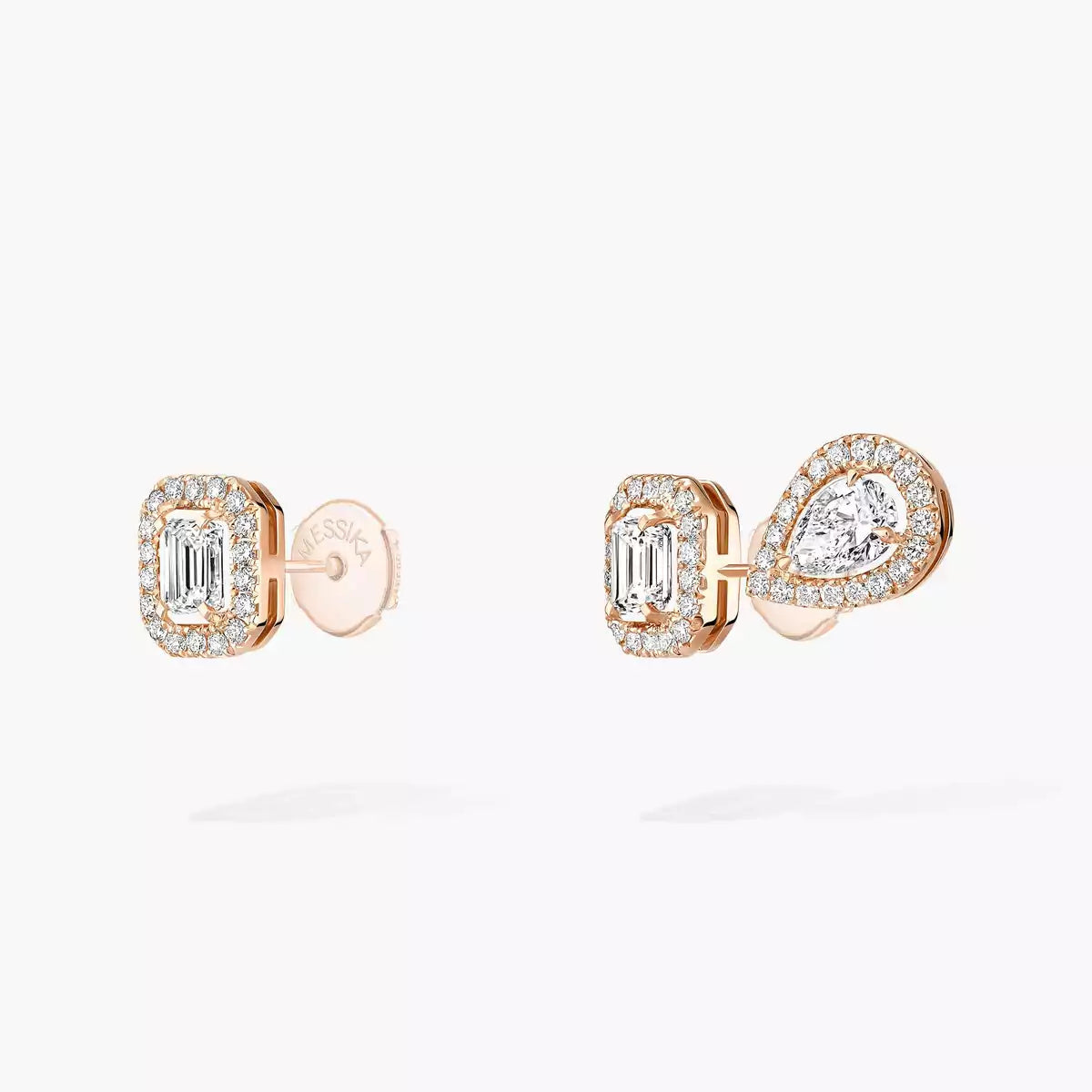 [ELAN LUXE]Diamond Earrings 0,10ct My Twin 1+2