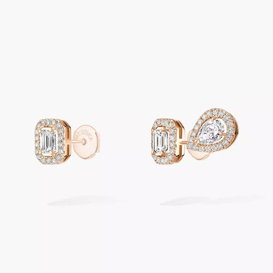 [ELAN LUXE]Diamond Earrings 0,10ct My Twin 1+2
