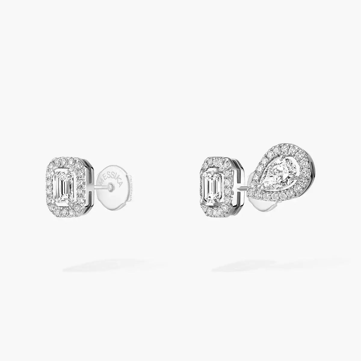 [ELAN LUXE]Diamond Earrings 0,10ct My Twin 1+2